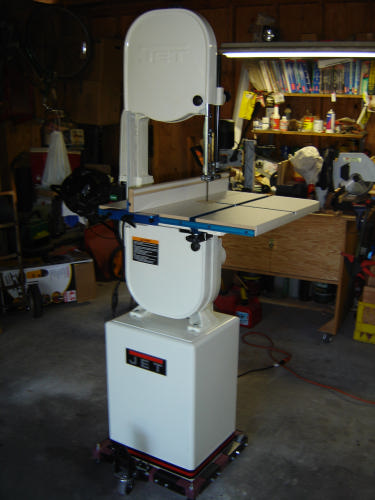 JET 14-Inch Woodworking Bandsaw, 1 HP, 115/230V 1Ph (Model JWBS-14CS) - Customer Photo 1