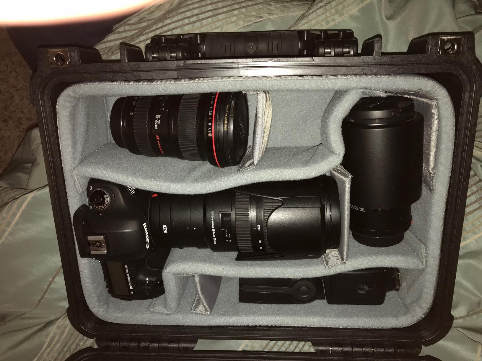 Pelican 1450 Case With Foam (Black) - Customer Photo 2