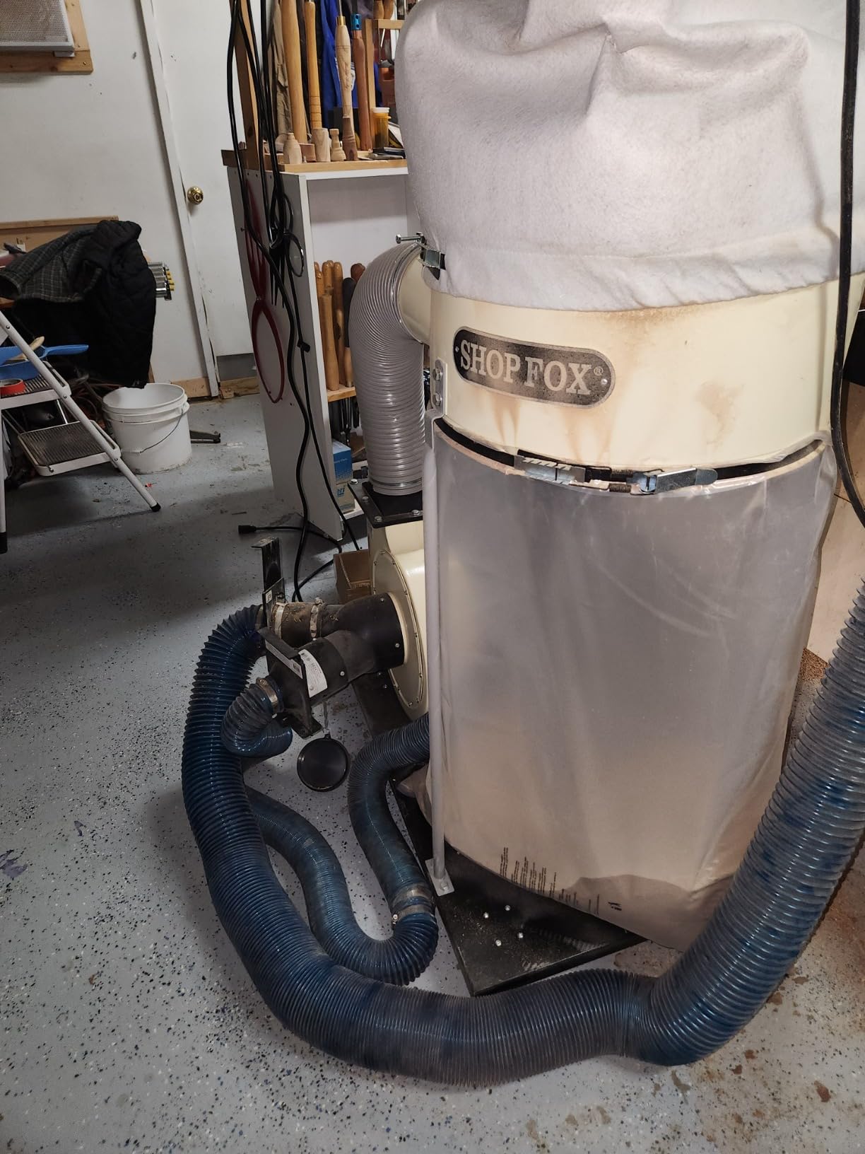 Shop Fox W1666-2 HP Dust Collector,White - Customer Photo 1