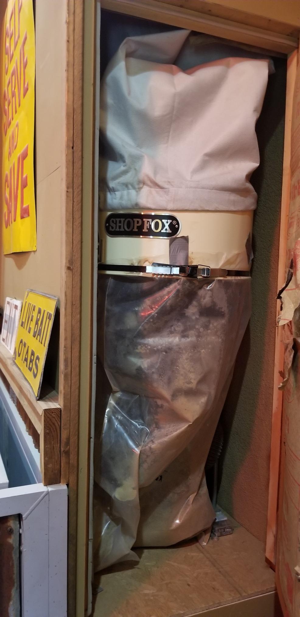 Shop Fox W1666-2 HP Dust Collector,White - Customer Photo 2