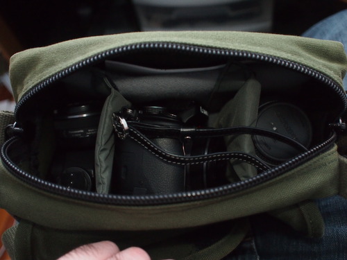 Domke 700-52D F-5XB Shoulder/Belt Bag (Olive) - Customer Photo 1