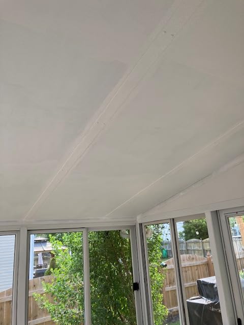 Zinsser 02774 PERMA-WHITE Mold & Mildew Proof Interior Paint, Quart, Eggshell White - Customer Photo 5
