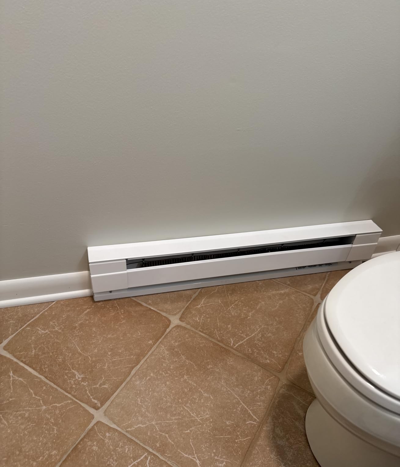 Cadet F Series 72 in. Electric Baseboard Heater (Model: 6F1500-1W, Part: 05536), 120 Volt, 1500 Watt, White customer photo 1