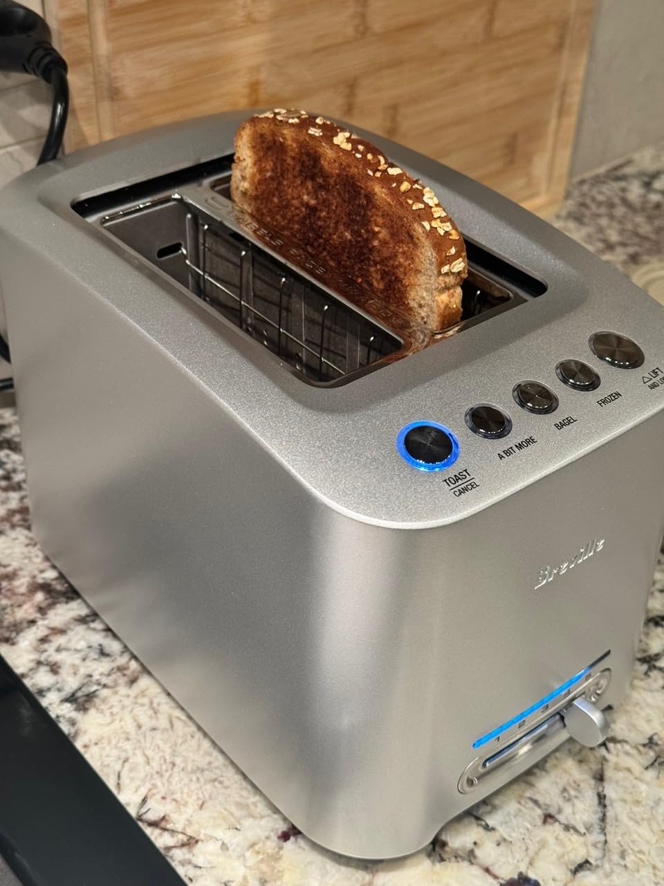 Breville BTA820XL Die-Cast Smart Toaster, 2 Slice, Brushed Stainless Steel - Customer Photo 2