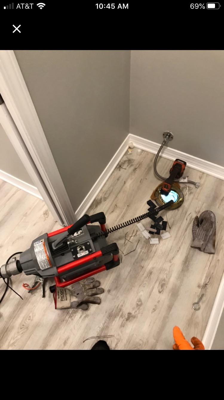 RIDGID 66492 Model K-60SP Compact 120-Volt Sectional Drain Cleaning Machine Kit - Customer Photo 1
