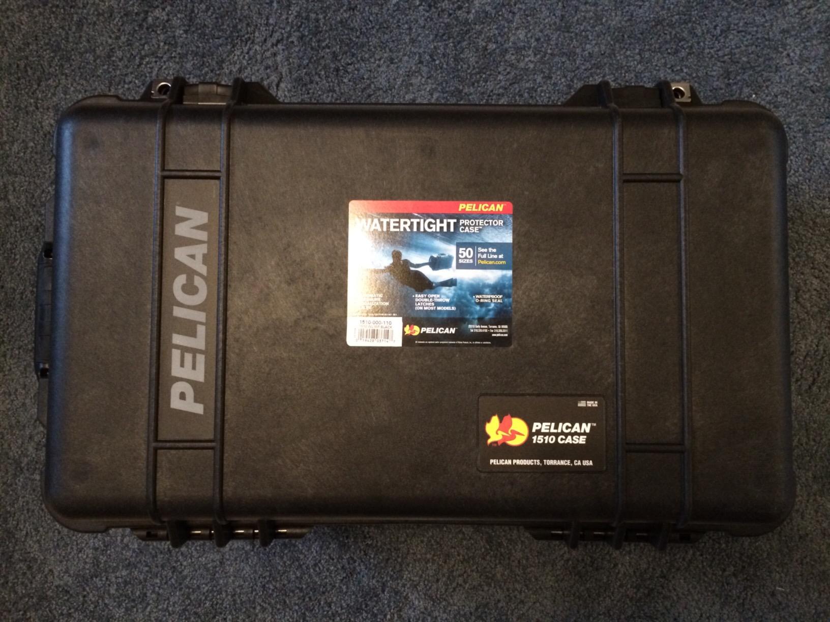 Pelican 1510 Case With Padded Dividers (Black) - Customer Photo 3