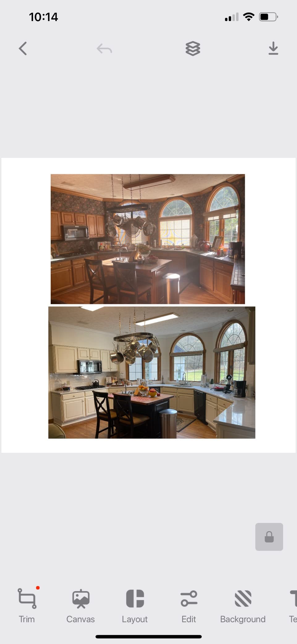 General Finishes Water Based Milk Paint, 1 Pint, Antique White - Customer Photo 2