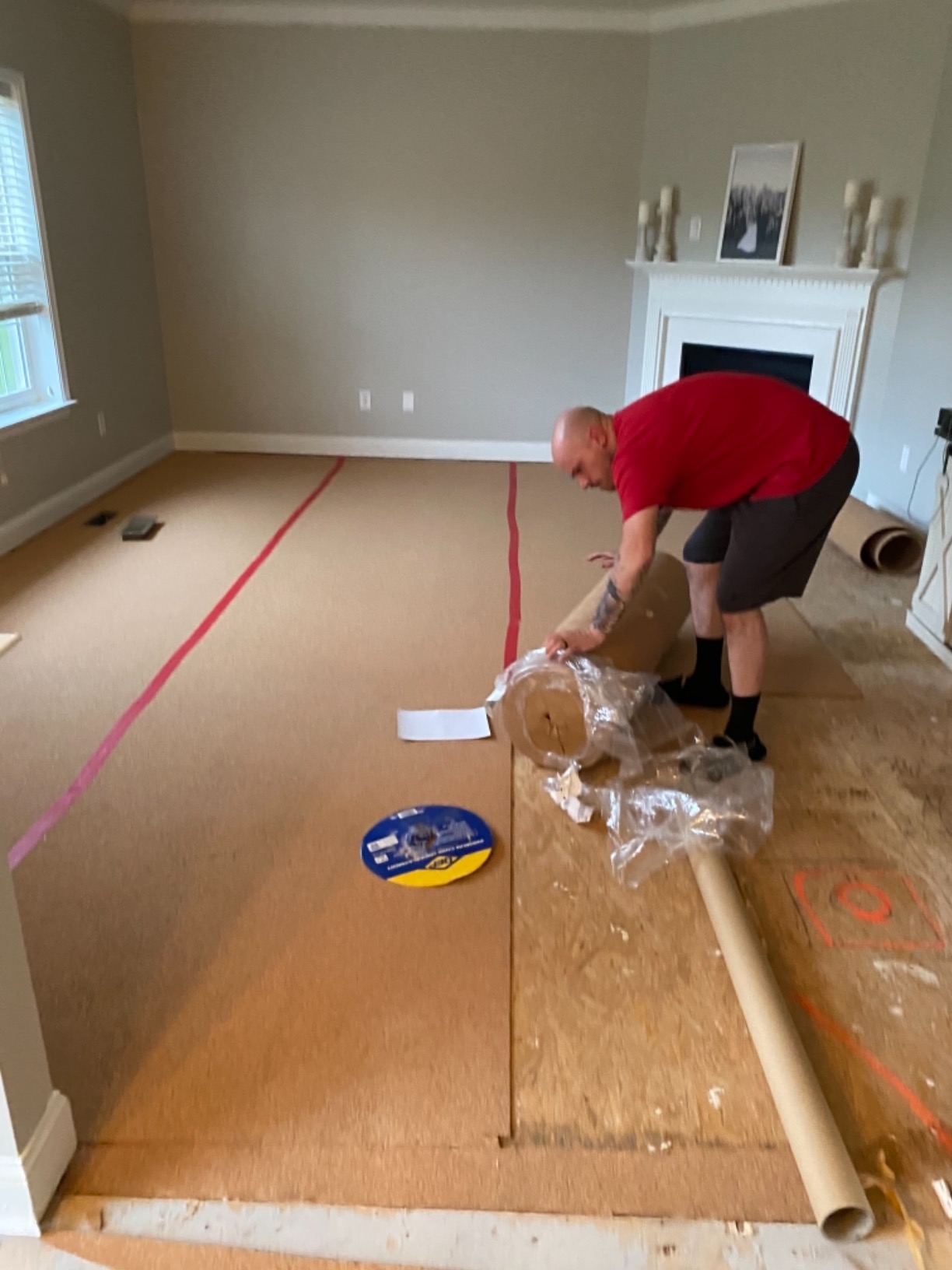 QEP 72000Q Natural Cork Underlayment Roll - 4 ft. Wide x 50 ft. Long x 6 mm Thick - 200 sq. ft. customer photo 2
