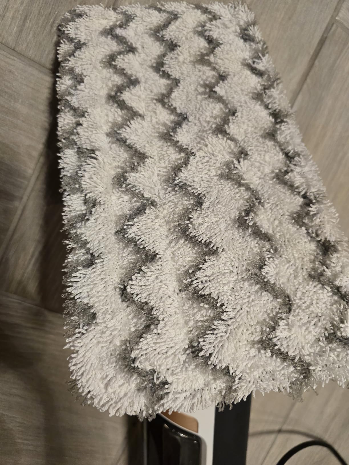 Shark Steam Pocket Mop with 2 Washable Double-sided Pads, Steam Sanitization, Swivel Steering, Lightweight, Steam Cleaner for Sealed Hard Floors, Hardwood, Marble, Tile, Purple, S3501 - Customer Photo 2