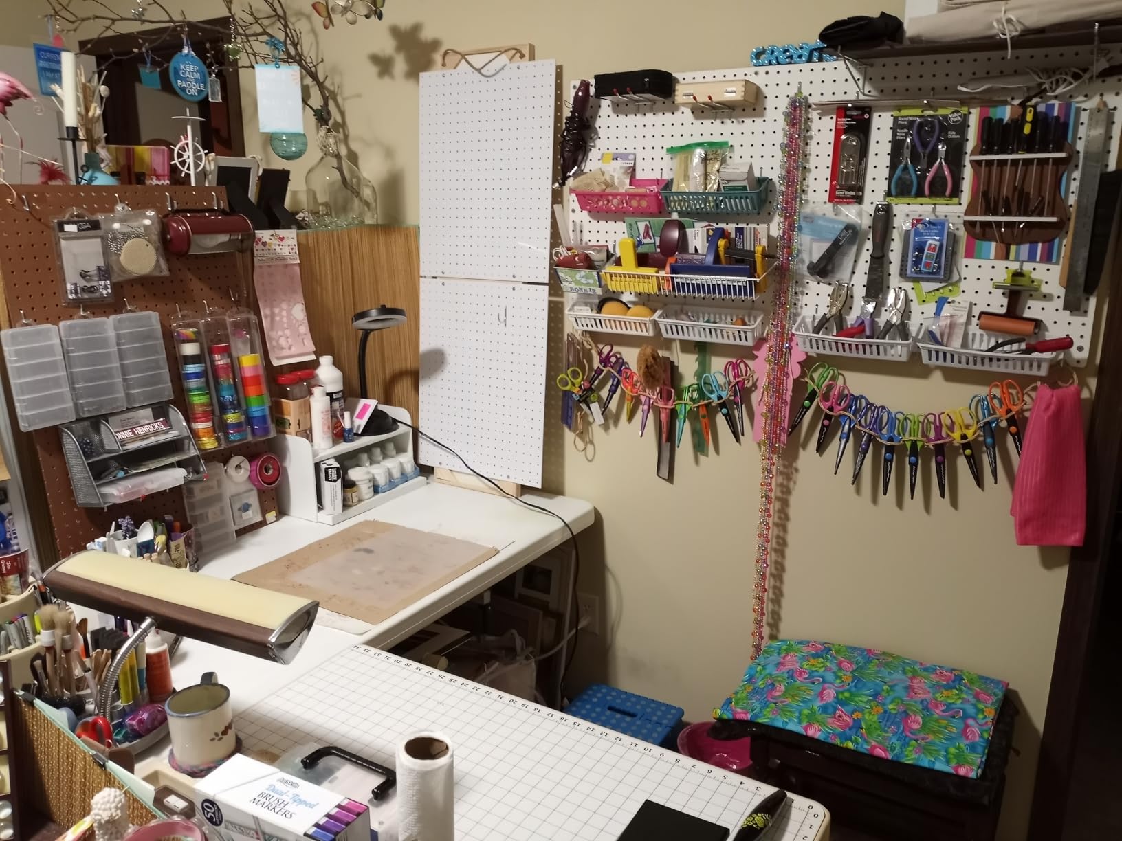 Triton Products Poly Pegboards - Set of 2 Wall Panels, Each 22