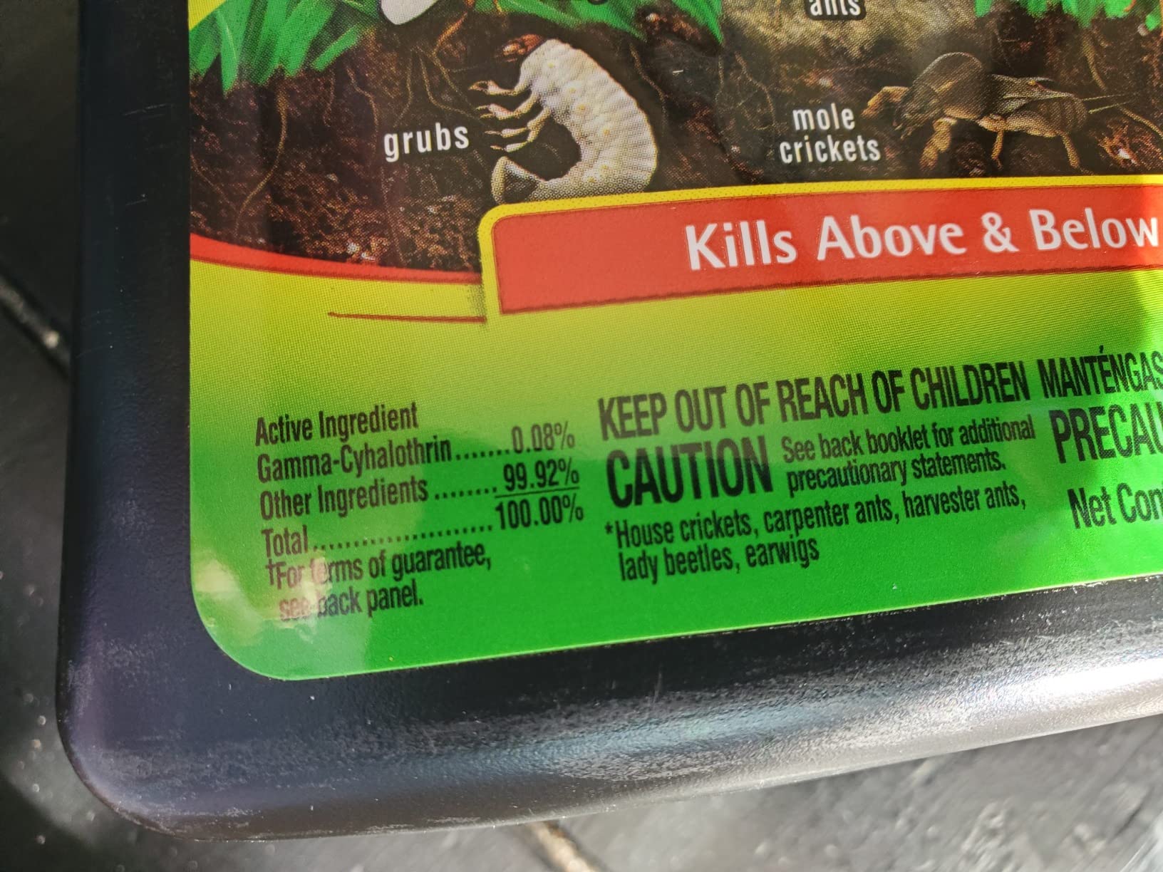 Spectracide Triazicide Insect Killer For Lawns & Landscapes Concentrate (Ready-To-Spray), Protects Lawns, Vegetables, Fruit & Nut Trees, Roses, Flowers & Shrubs, 32 fl Ounce - Customer Photo 1