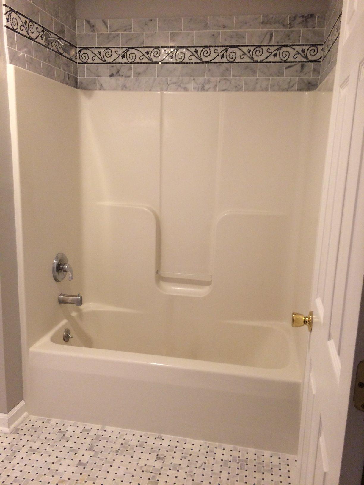 Carrara Marble Italian White Bianco Carrera 3x6 Marble Subway Tile Honed - Customer Photo 1