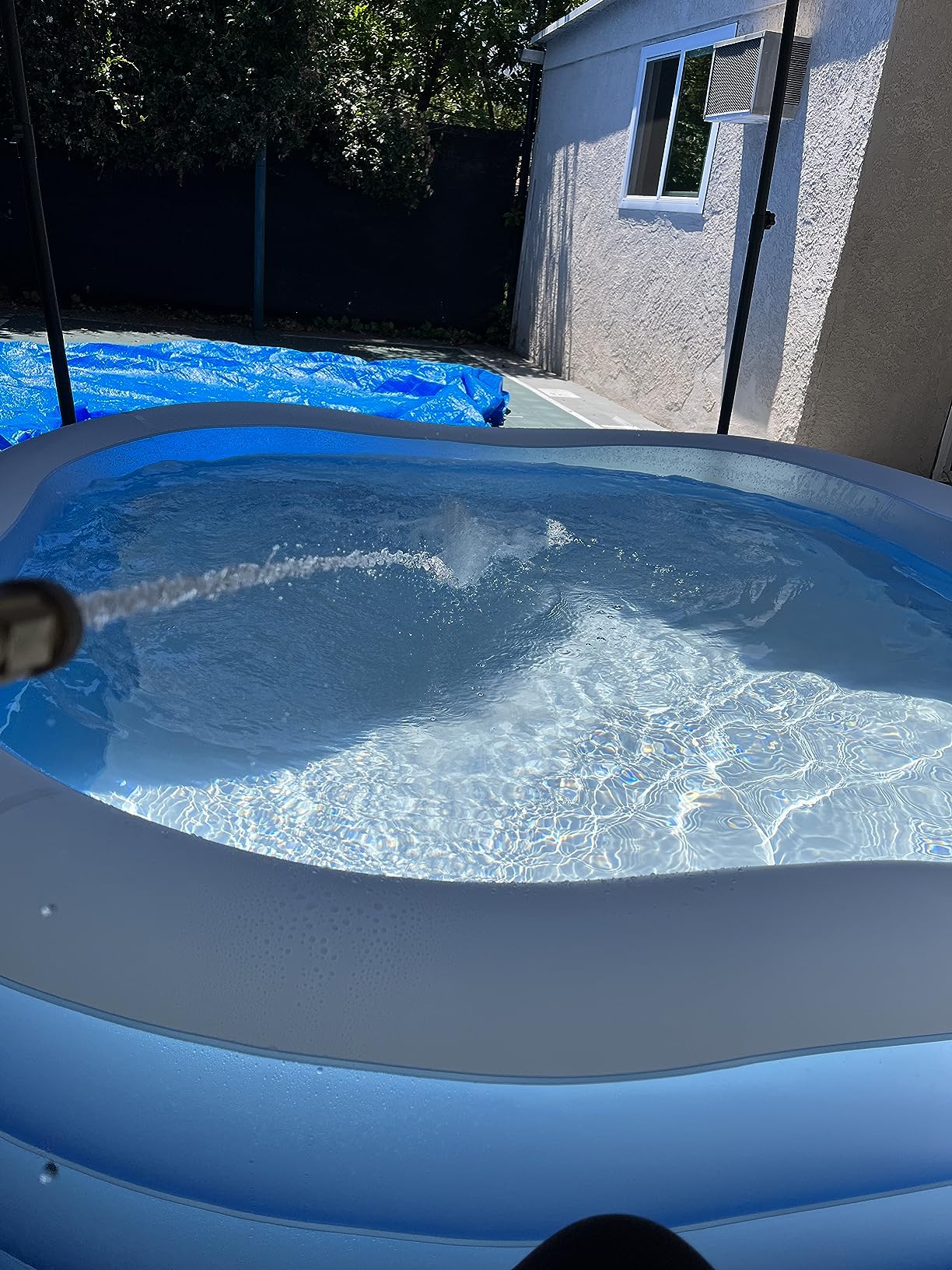 INTEX 57495EP Beach Wave Inflatable Swim Center Pool: 357 Gallon Capacity – 90