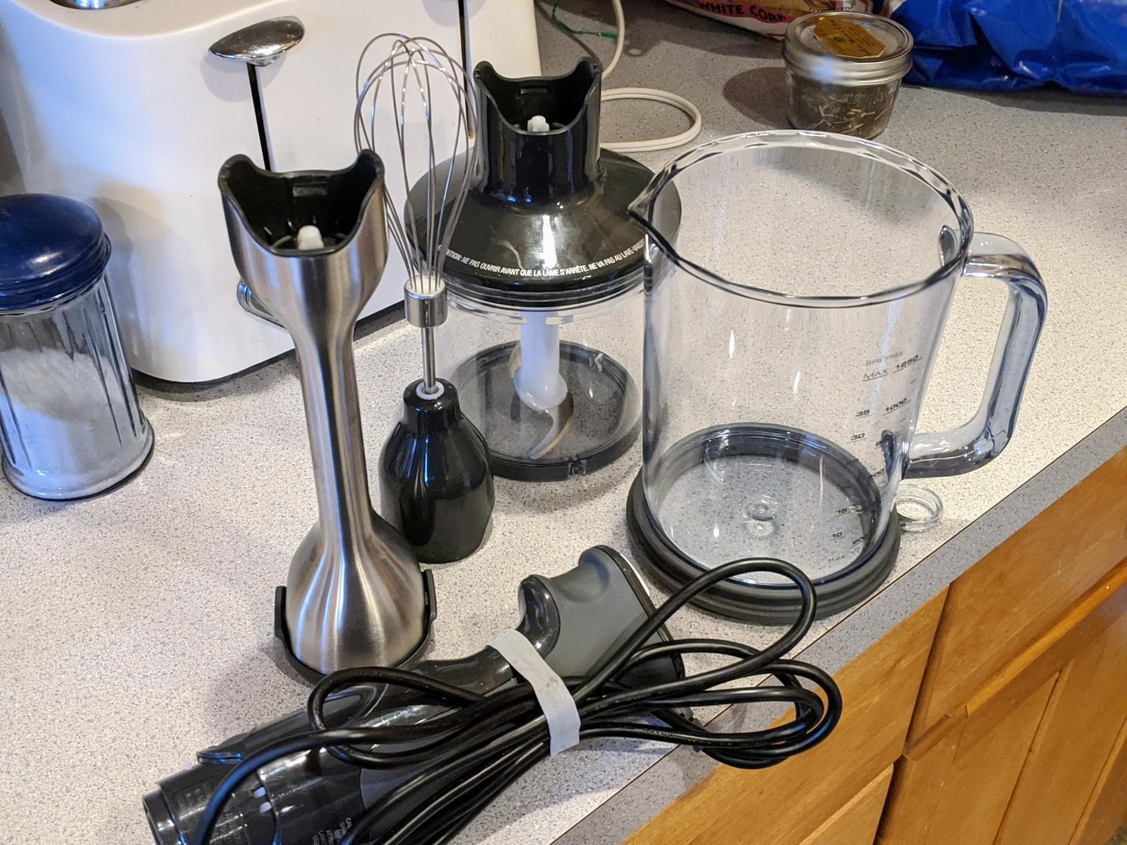 Breville BSB510XL Control Grip Immersion Blender, Brushed Stainless Steel - Customer Photo 1