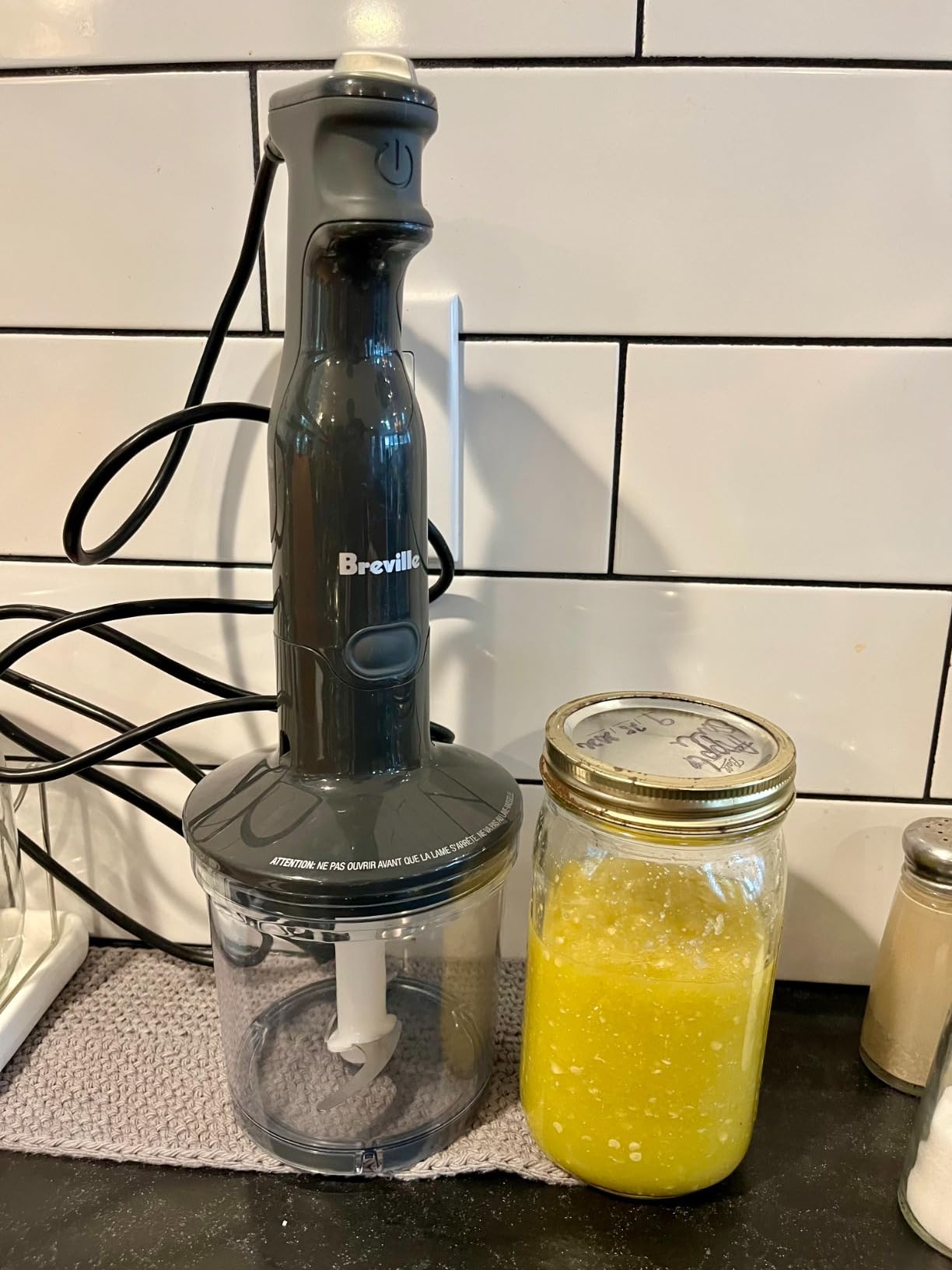 Breville BSB510XL Control Grip Immersion Blender, Brushed Stainless Steel - Customer Photo 2