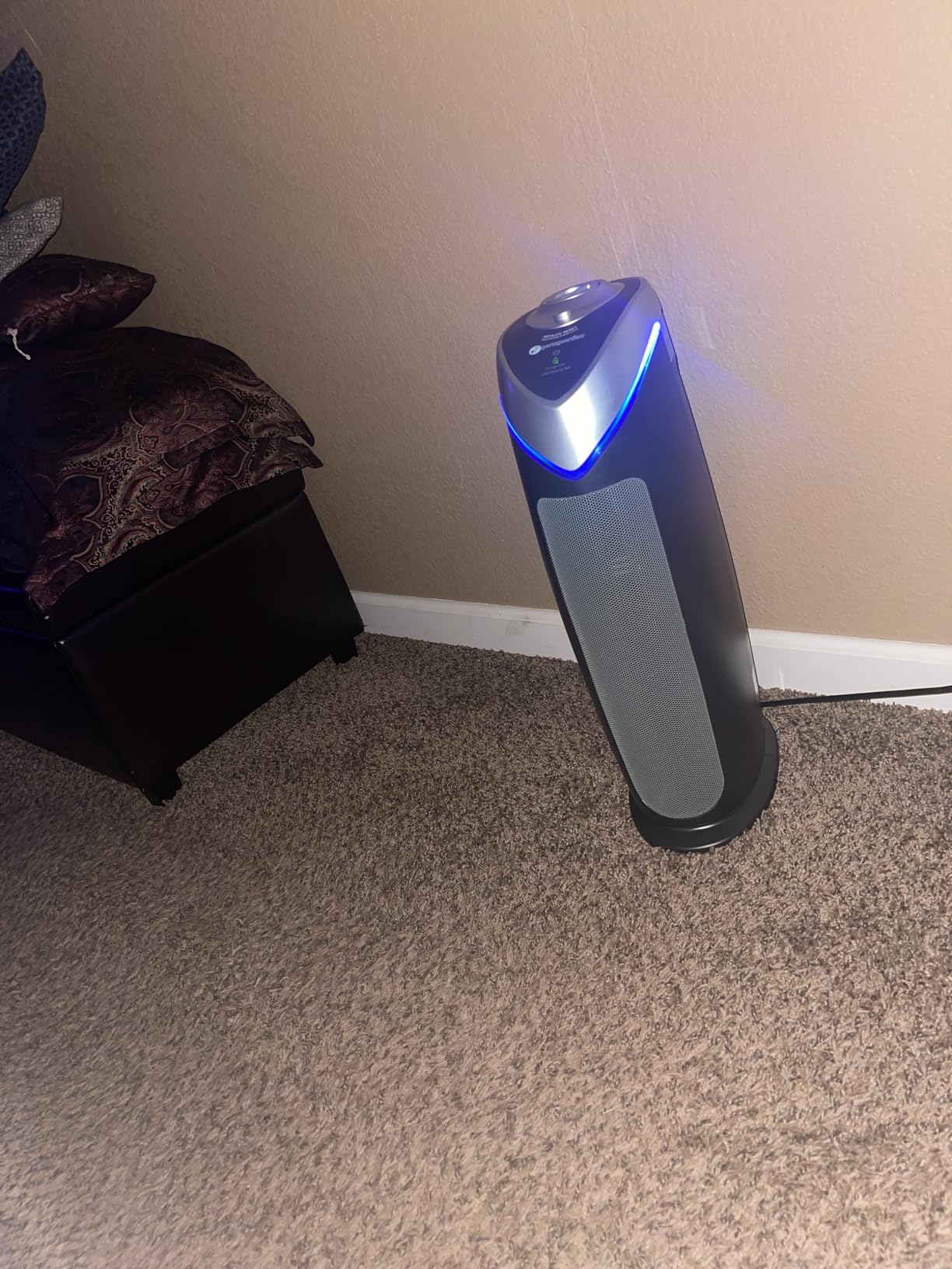 GermGuardian HEPA Air Purifier for Home, Large Rooms - 743 Sq. Ft. with HEPA Air Filter, UV-C Light & Odor Reduction, AC4825E, 22