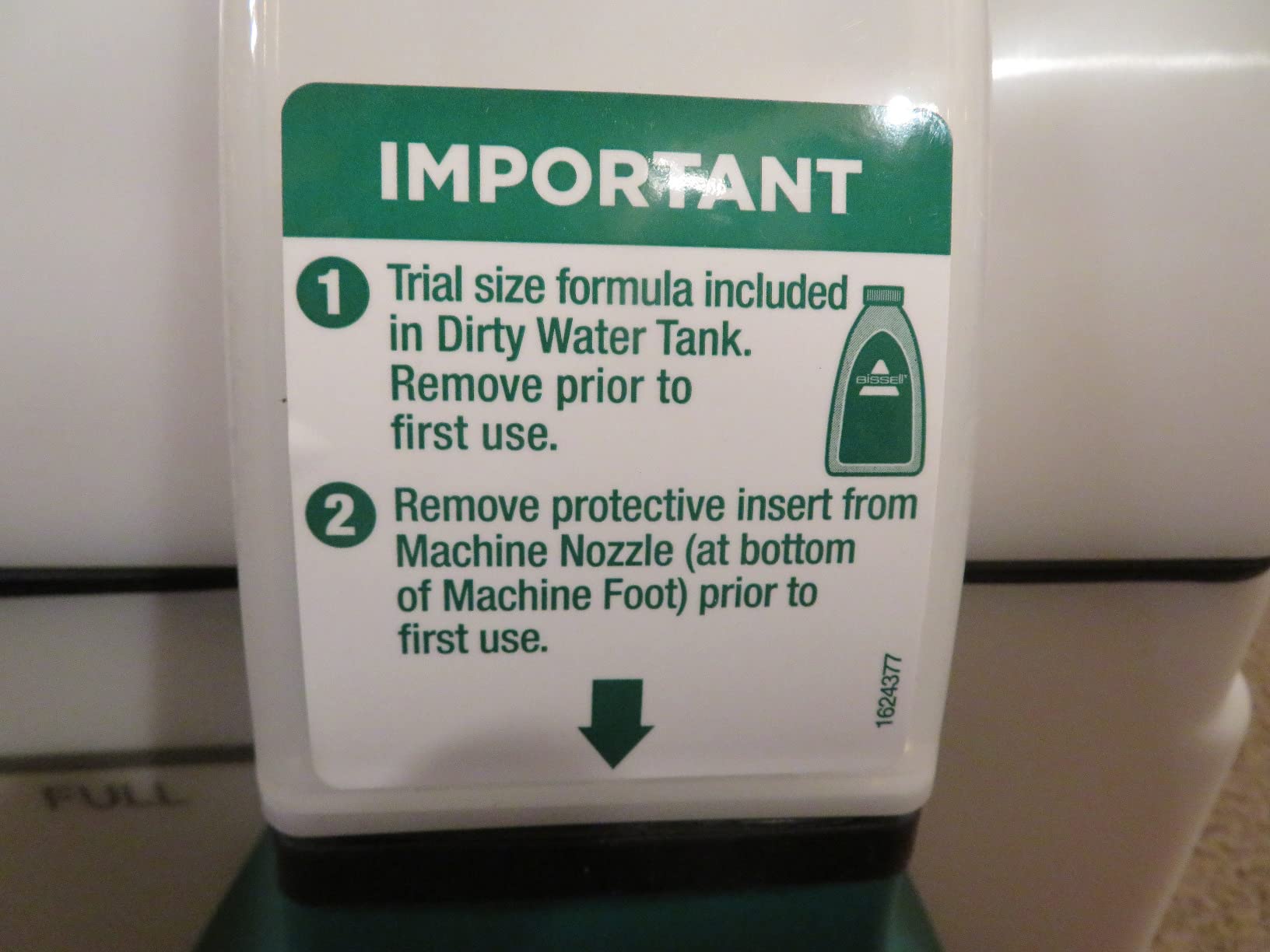 Bissell Commercial Bissell BigGreen Commercial BG10 Deep Cleaning 2 Motor Extractor Machine - Customer Photo 2