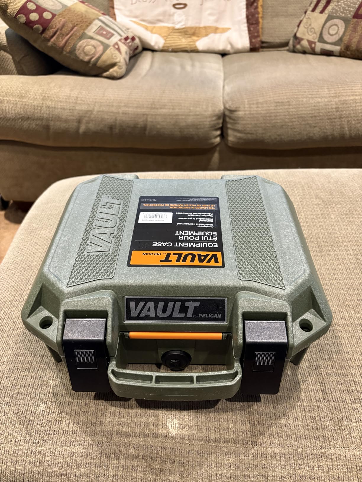 Pelican Vault V100 Hard Case (Camera, Pistol, Gear, Equipment) - Customer Photo 1