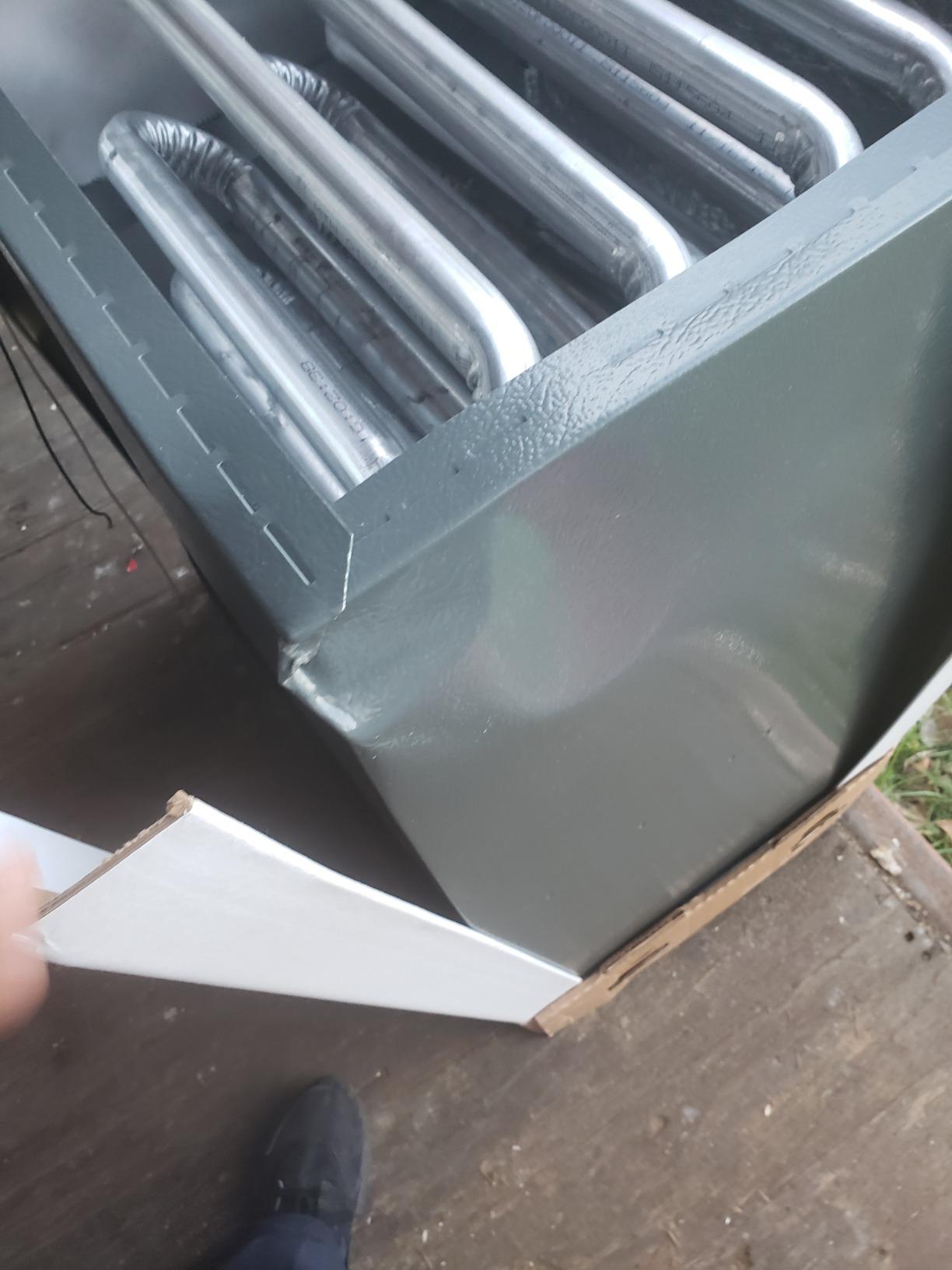 Goodman 80,000 BTU 80% Efficiency multi-speed, single-stage upflow/horizontal Furnace Model: (GR9S800804BN) Cabinet is 17.5 inches wide-R32 Ready-Nationwide installation-NOT including CA - Customer Photo 2