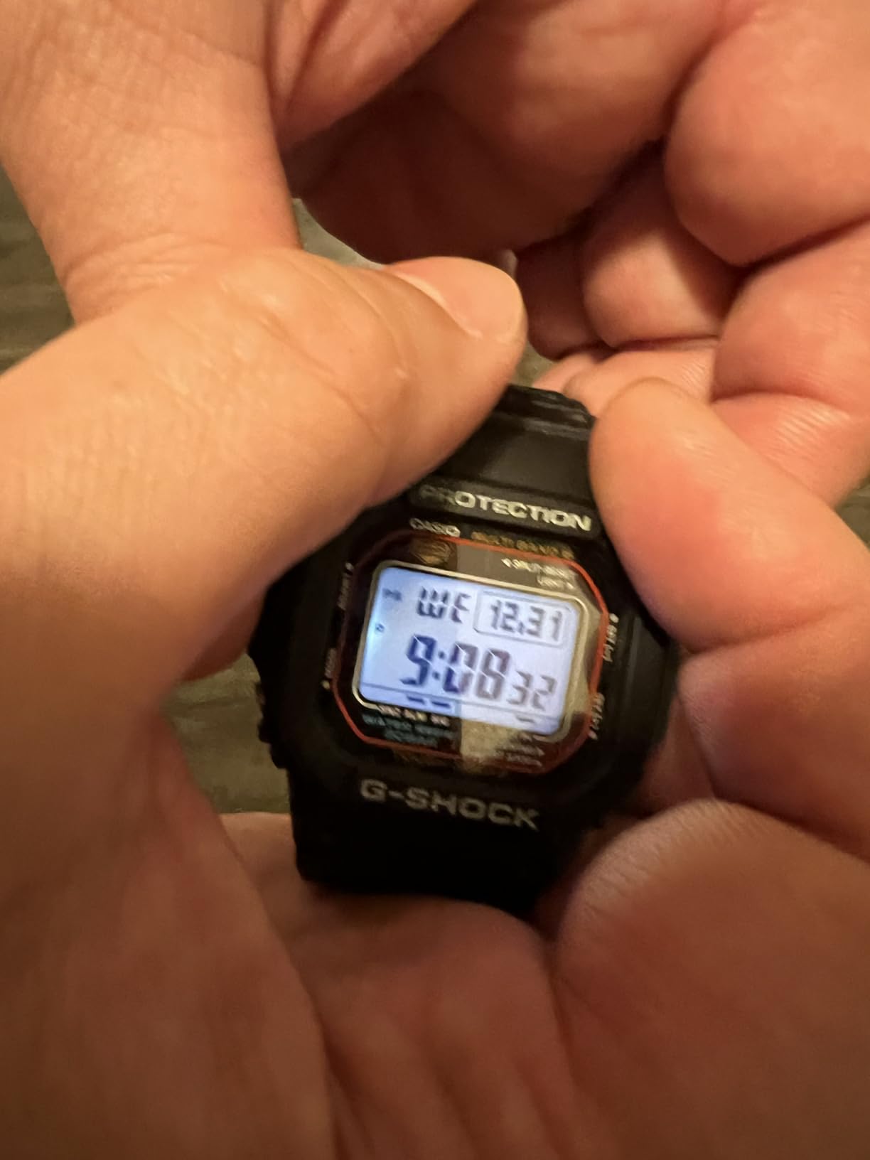 Casio G-Shock GW-M5610U-1 Men's Solar Black Resin Sport Watch - Customer Photo 2