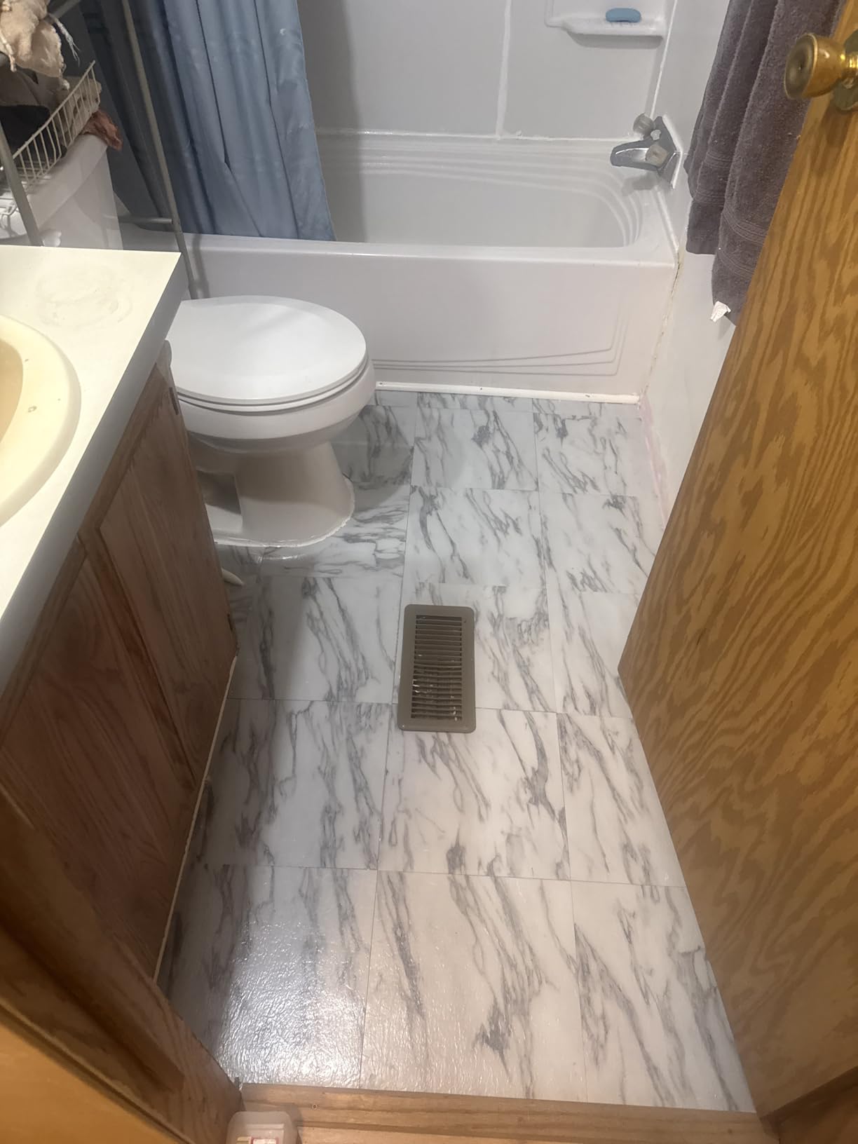 Nexus Self Adhesive 12-Inch Vinyl Floor Tiles, 20 Tiles - 12