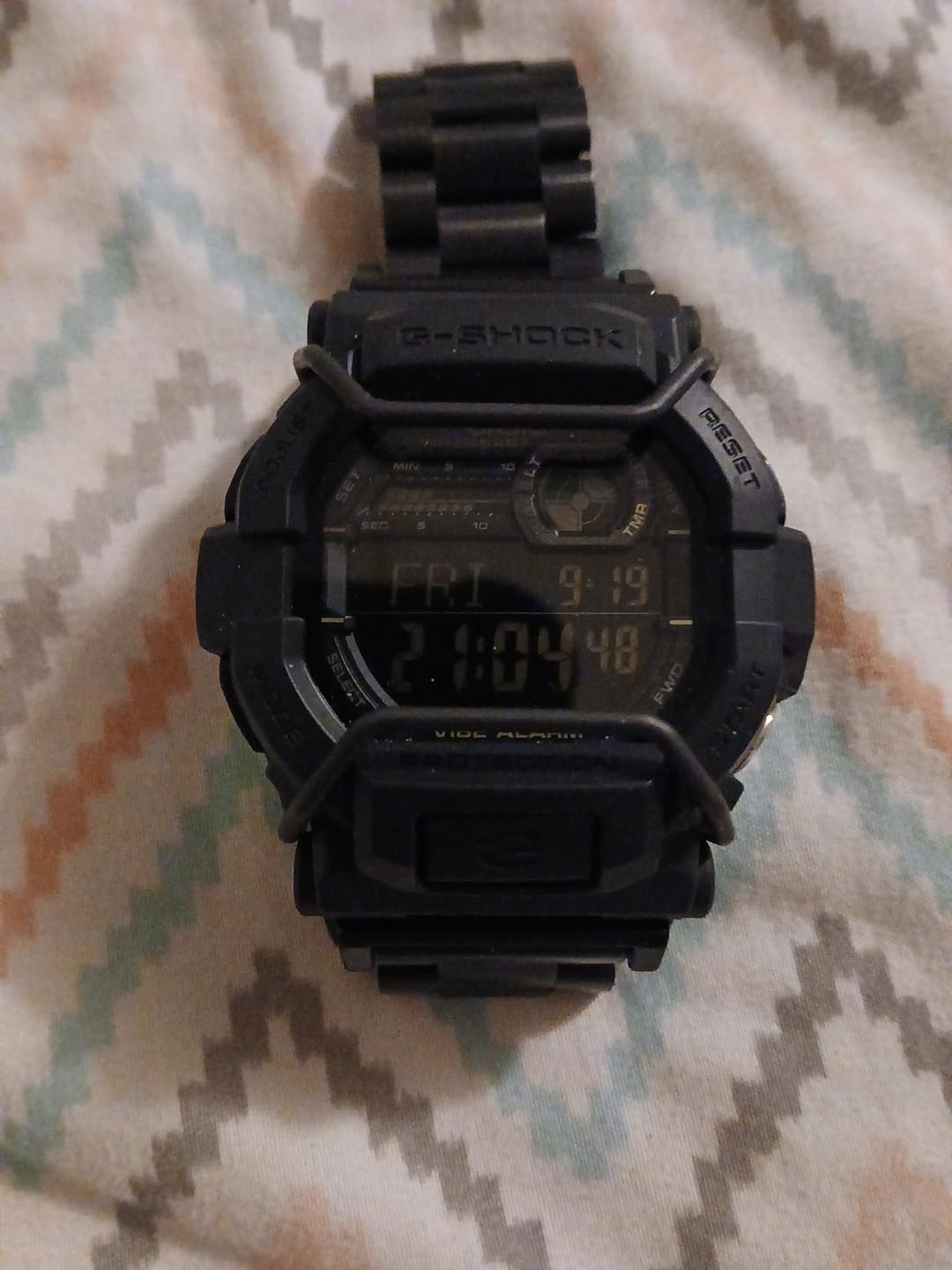 Casio G-Shock GD-350-1B - Vibration Alarm Watch - Customer Photo 1