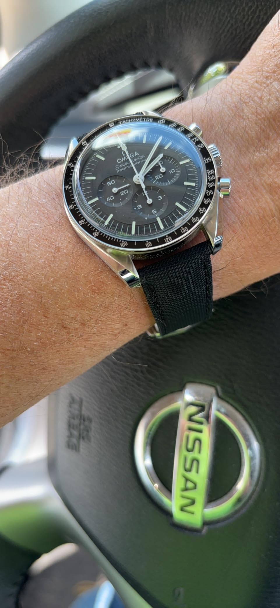 Omega Speedmaster Moonwatch Professional Chronograph Hand Wind Black Dial Men's Watch 310.32.42.50.01.001 - Customer Photo 1