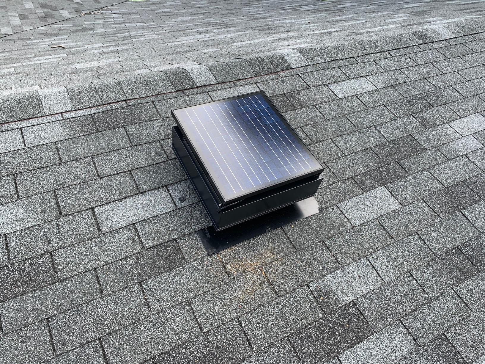 Remington Solar 30 Watt Roof Mount Solar Attic Fan - Customer Photo 3