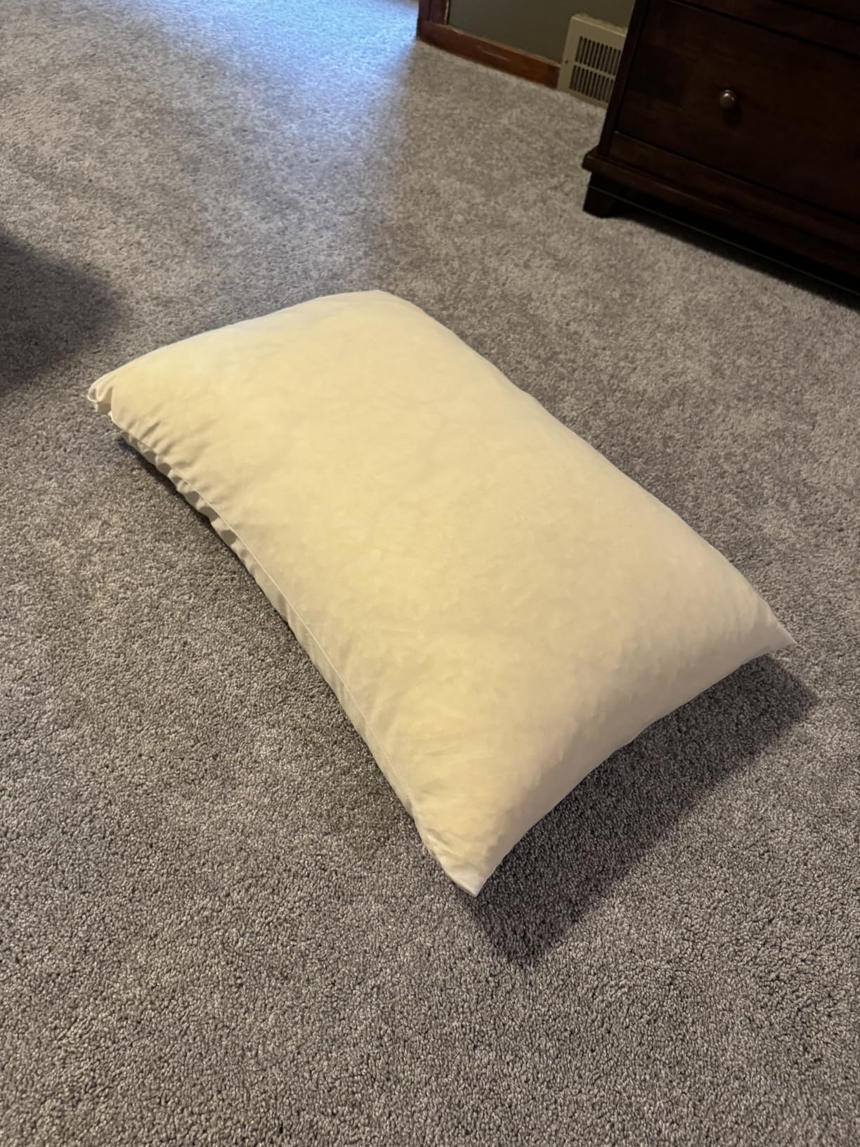 Coop Home Goods Original Adjustable Pillow, Queen Size Bed Pillows for Sleeping, Cross Cut Memory Foam Pillows - Medium Firm Back, Stomach and Side Sleeper Pillow, CertiPUR-US/GREENGUARD Gold - Customer Photo 2