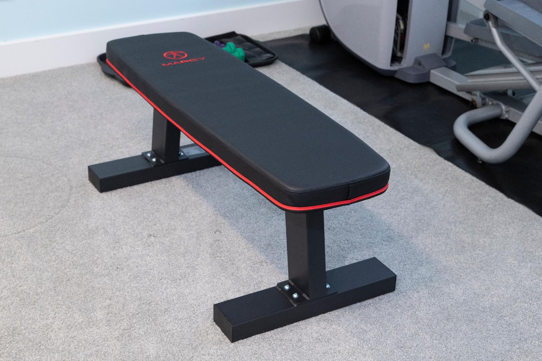 Marcy Flat Utility Weight Bench for Home Gym Weight Training and Ab Exercises - Customer Photo 1