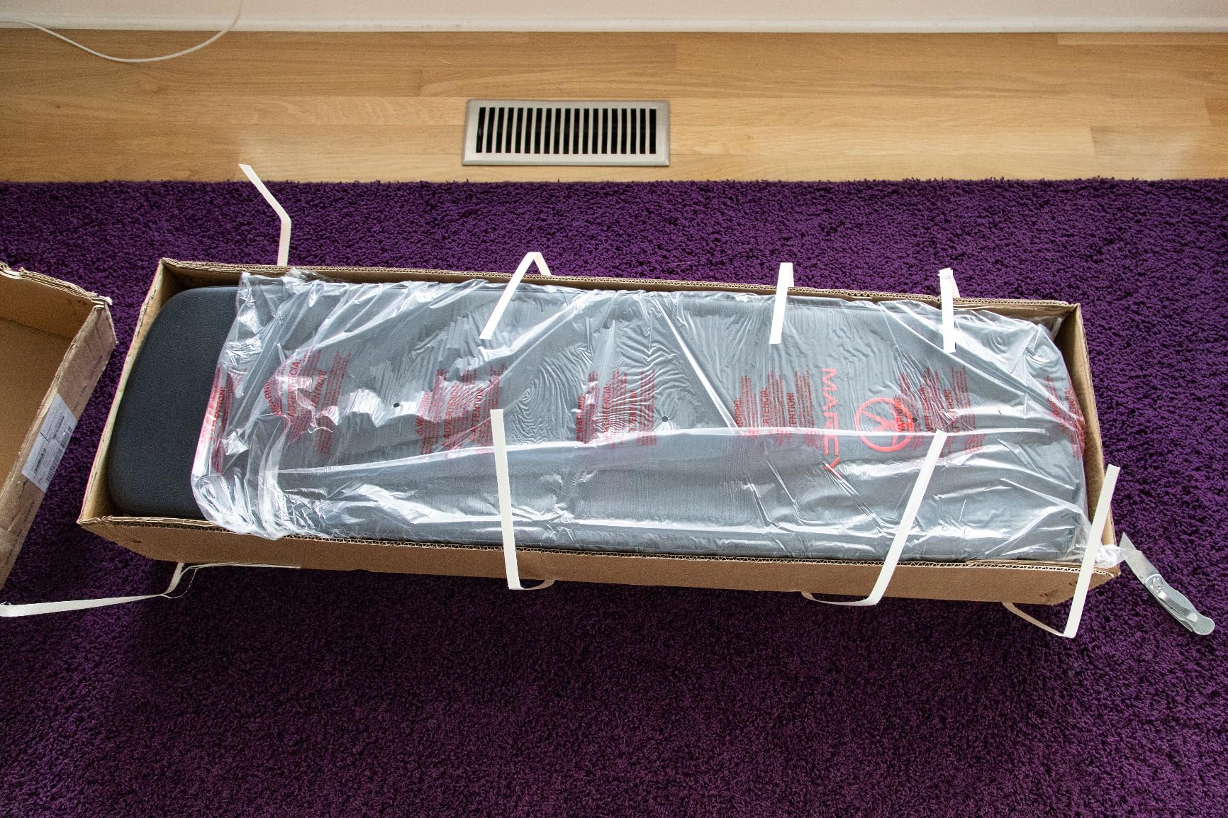 Marcy Flat Utility Weight Bench for Home Gym Weight Training and Ab Exercises - Customer Photo 2