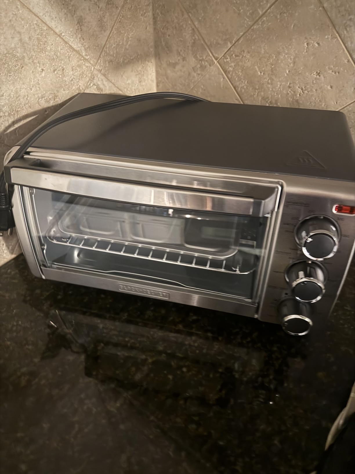 BLACK+DECKER TO1313SBD Toaster Oven, 15.47 Inch, Silver - Customer Photo 4