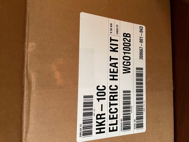 Goodman 10 KW Electric Furnace (34,120 BTU's) - Customer Photo 2