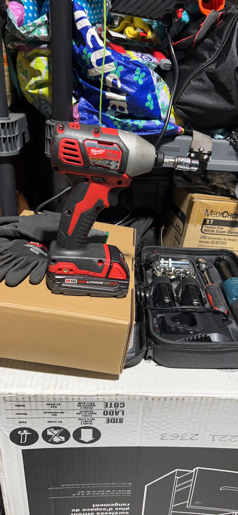Milwaukee 2656-20 M18 18V 1/4 Inch Lithium Ion Hex Impact Driver with 1,500 Inch Pounds of Torque and LED Lighting Array (Battery Not Included, Power Tool Only) - Customer Photo 1