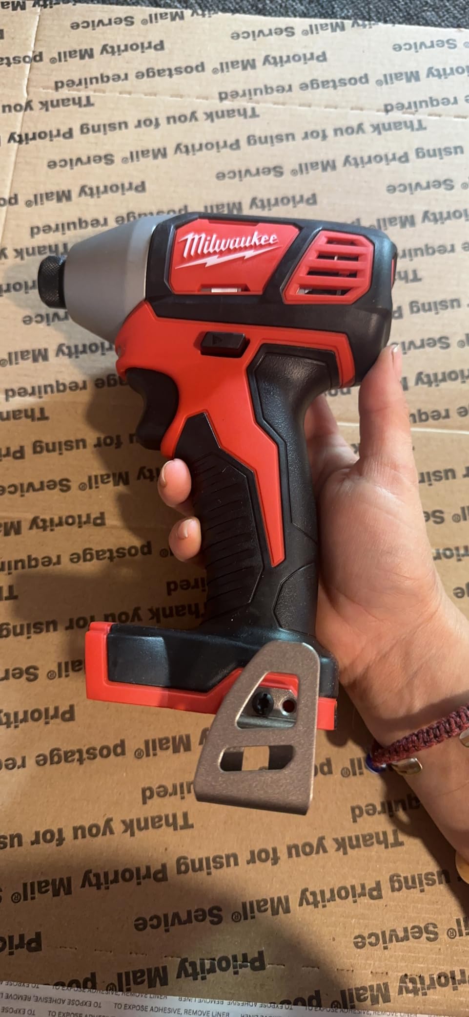 Milwaukee 2656-20 M18 18V 1/4 Inch Lithium Ion Hex Impact Driver with 1,500 Inch Pounds of Torque and LED Lighting Array (Battery Not Included, Power Tool Only) - Customer Photo 2