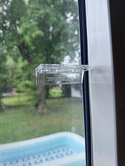 Burglabar 2 Pack for Sliding Door Locks for Sliding Glass Doors & Windows, Child Proof - Customer Photo 2