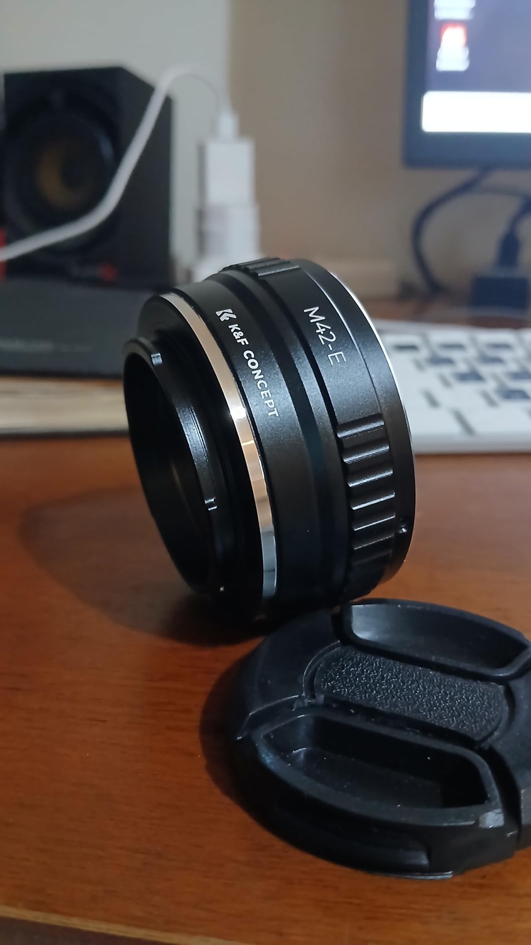 K&F Concept Lens Mount Adapter Compatible with M42 Lens to NEX E-Mount Camera Compatible with Sony Alpha NEX-7 NEX-6 NEX-5N NEX-5 NEX-C3 NEX-3 customer photo 1