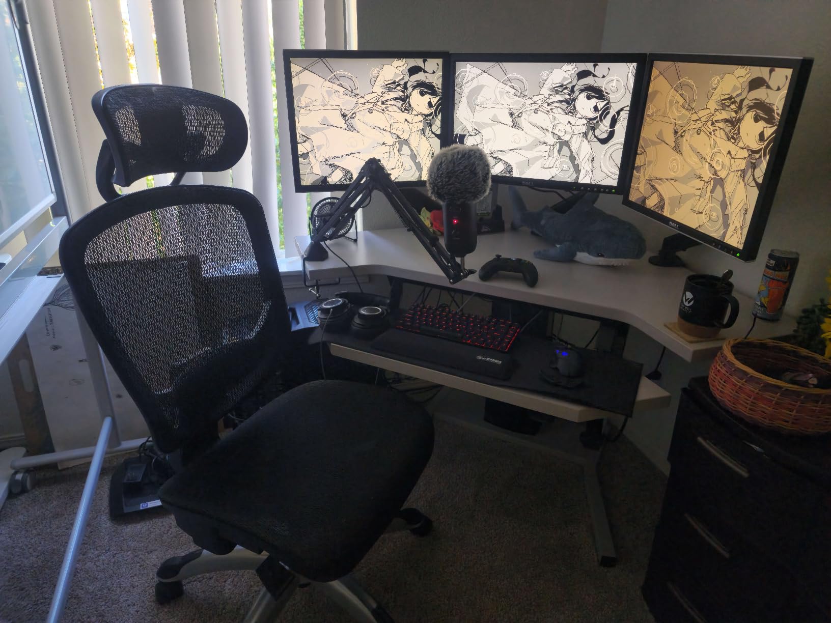 STAPLES Hyken Ergonomic Office Chair | Adjustable Lumbar Support with Breathable Mesh, Swivel Desk Chair for Home Office, Black - Customer Photo 2