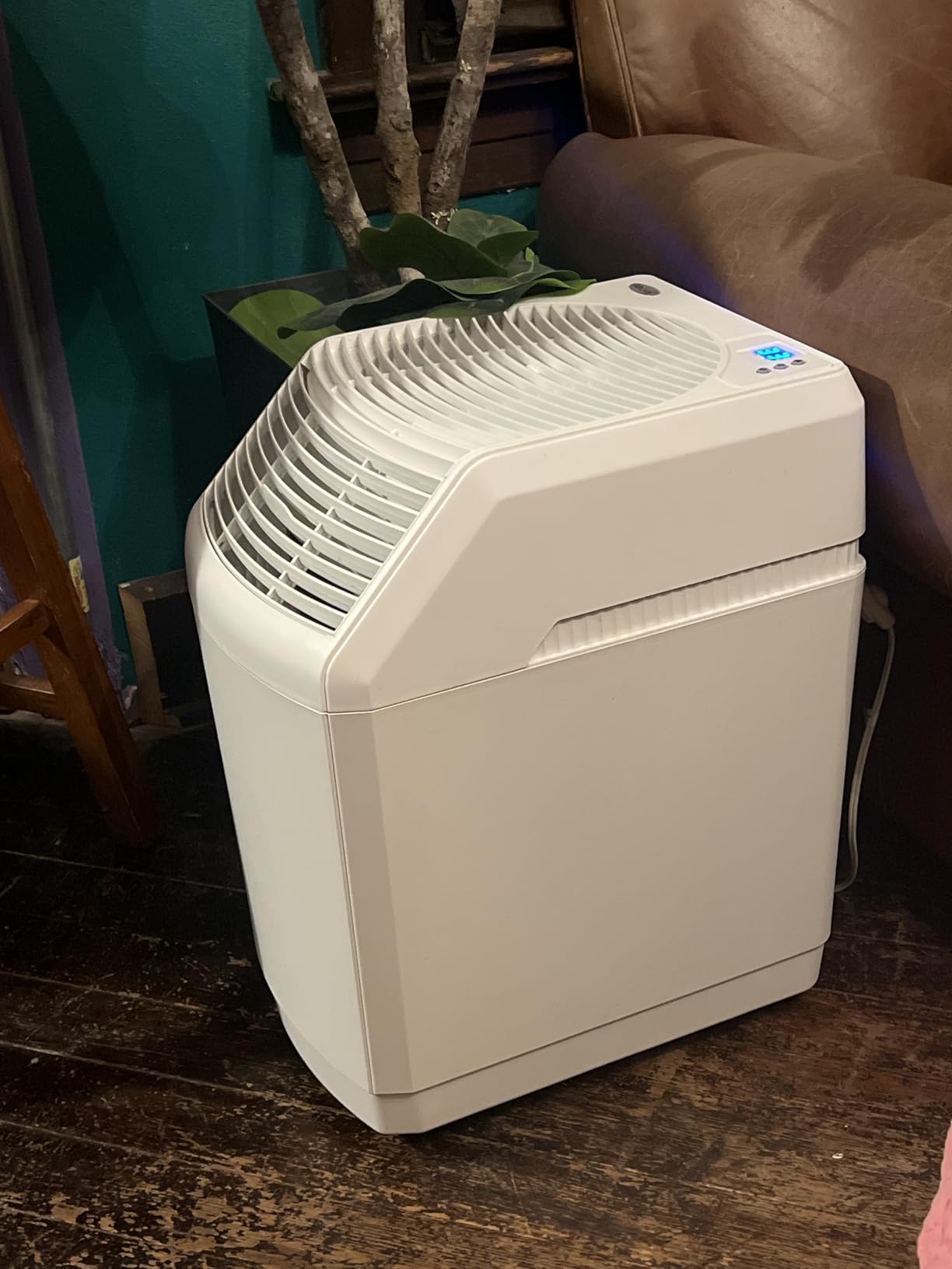 AIRCARE Space Saver Large Evaporative Whole House Commercial 6 Gallon Humidifier for Large Rooms 2,700 sq ft. With Digital Controls, Auto Humidistat and Automatic Shut Off - Customer Photo 1