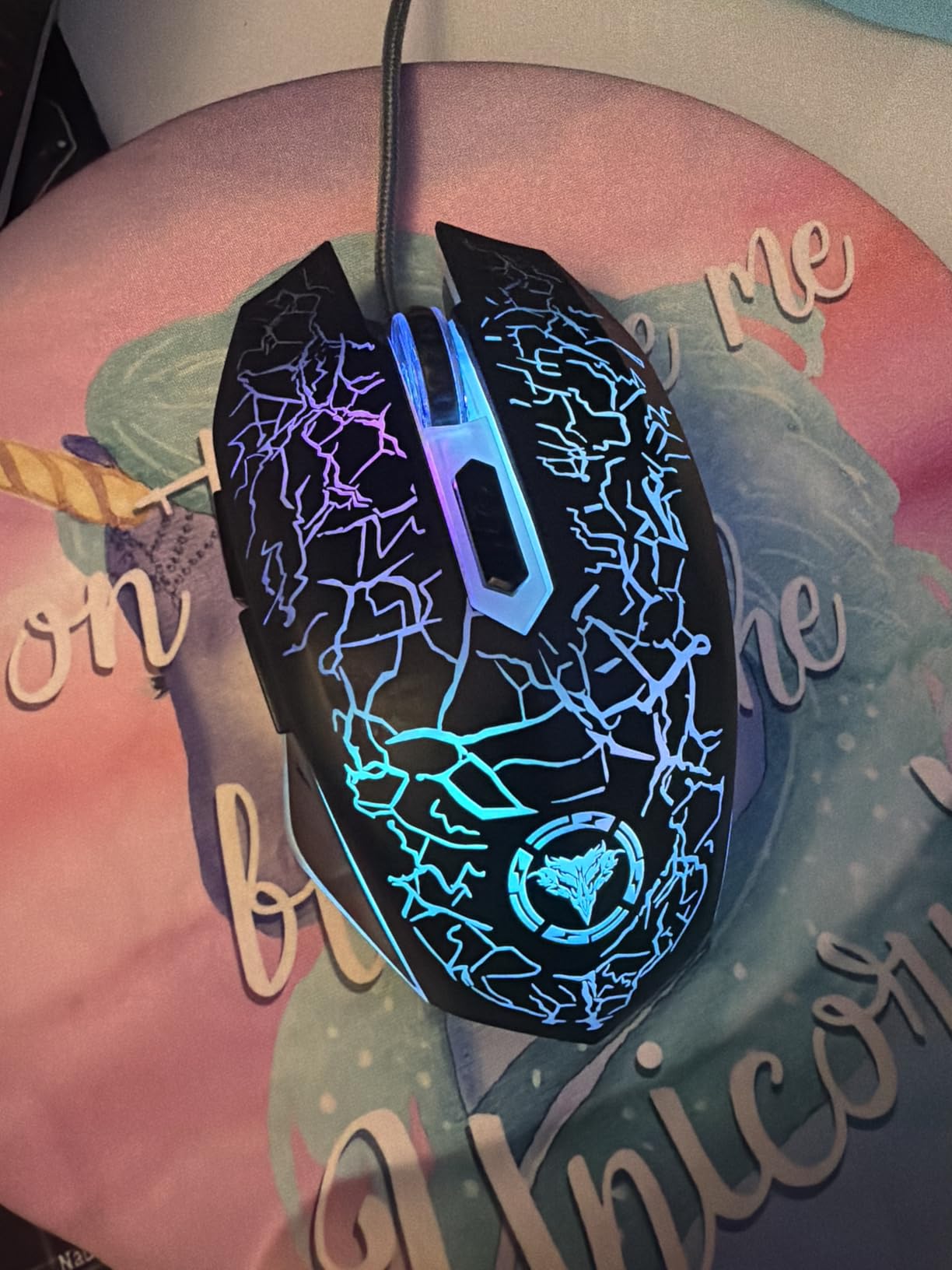 BENGOO Gaming Mouse Wired, Ergonomic Gamer Laptop PC Optical Computer Mice with RGB Backlit, 4 Adjustable DPI Up to 3600, 6 Programmable Buttons for Windows 7/8/10/XP Vista Linux -Black - Customer Photo 1