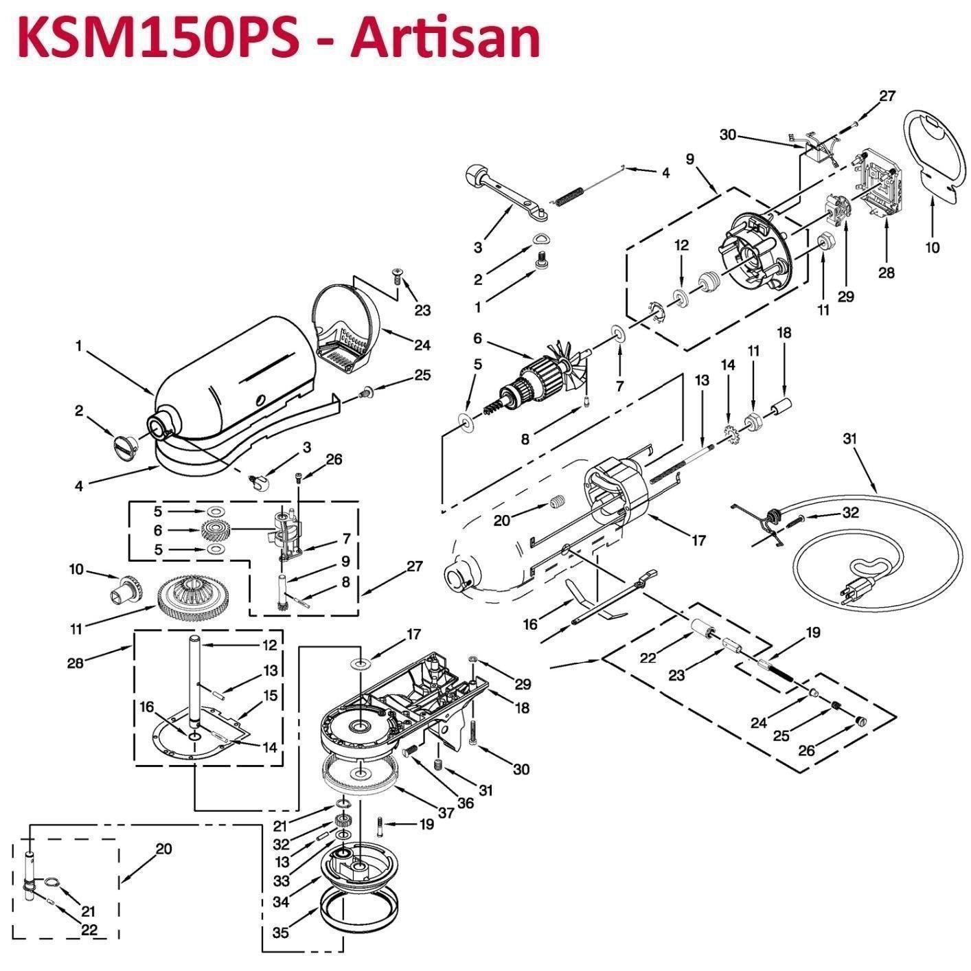 KitchenAid NSF Certified Commercial Series 8-Qt Bowl Lift Stand Mixer - KSM8990 - Customer Photo 2