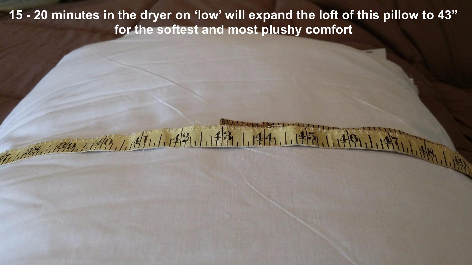 Digital Decor 100% Cotton Luxury Hotel Pillows Standard Size Set of 2, Cooling Down Alternative Bed Pillows for Sleeping, Hypoallergenic Soft Pillows for Side & Back Sleepers, Made in USA, 26