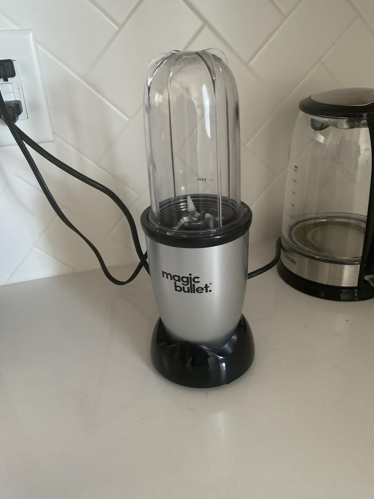 Magic Bullet Blender, Small, Silver, 11 Piece Set - Customer Photo 2