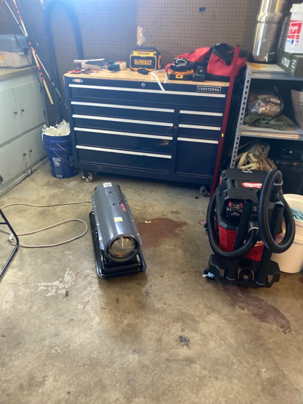 Dyna-Glo Delux KFA80DGD 80,000 BTU Kerosene Forced Air Heater - Customer Photo 2