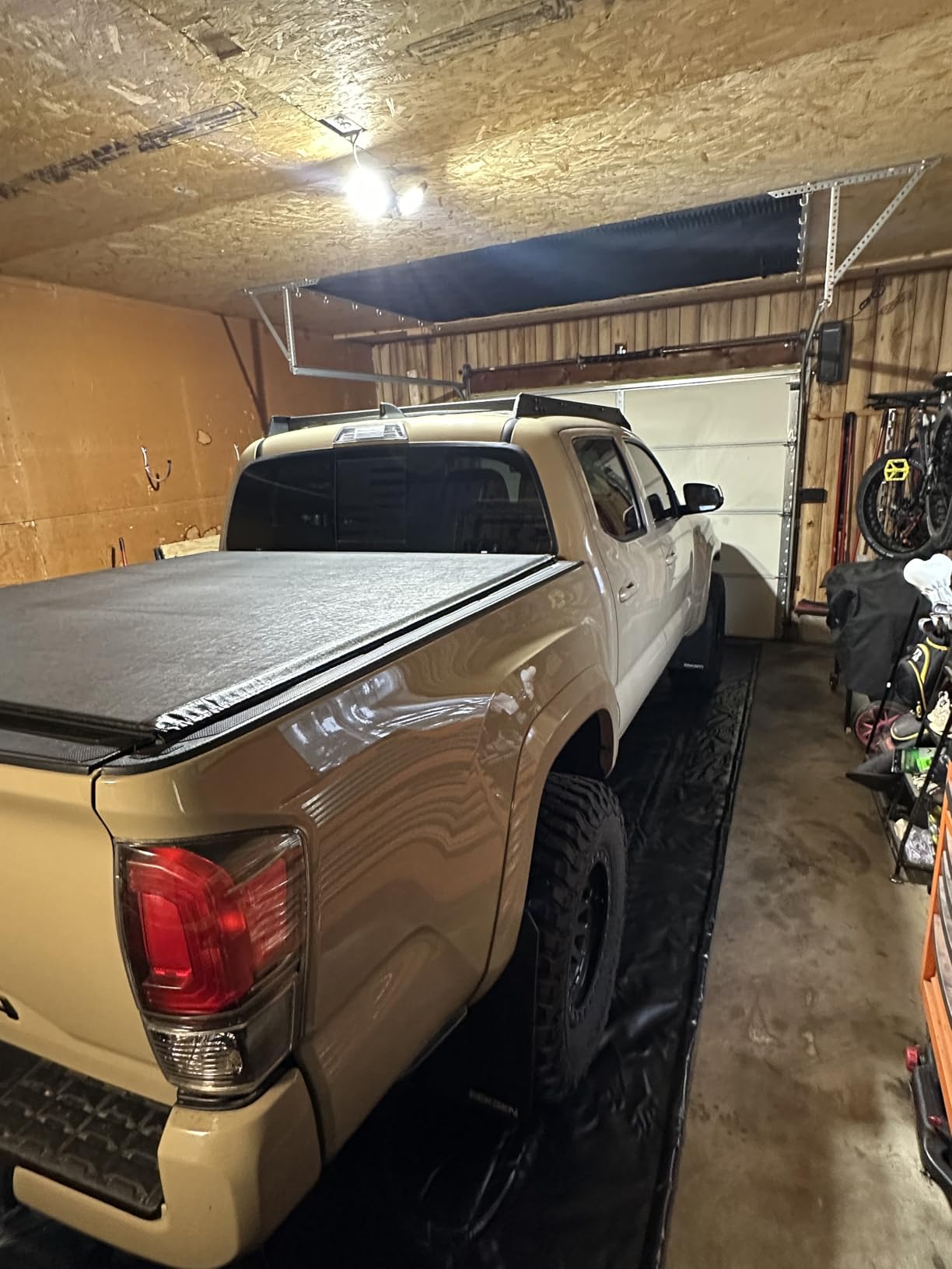 AutoFloorGuard Heavy-Duty Garage Containment Floor Mat for SUVs & Trucks, 8'6