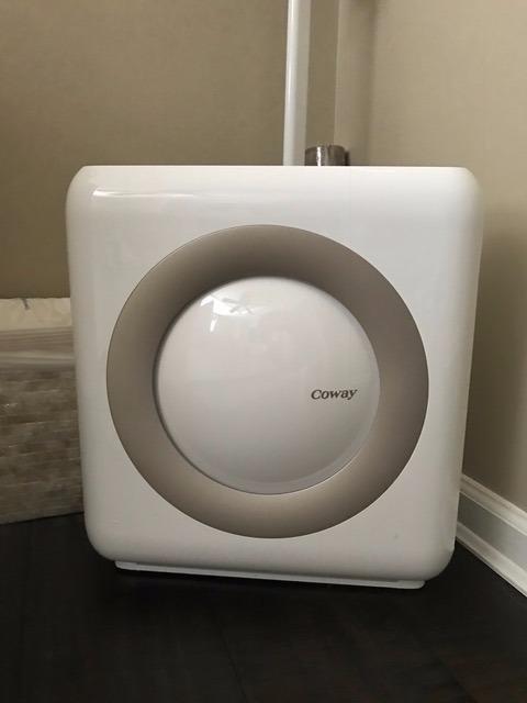 Coway Airmega AP-1512HH(W) True HEPA Purifier with Air Quality Monitoring, Auto, Timer, Filter Indicator, and Eco Mode, 16.8 x 18.3 x 9.7, White - Customer Photo 2