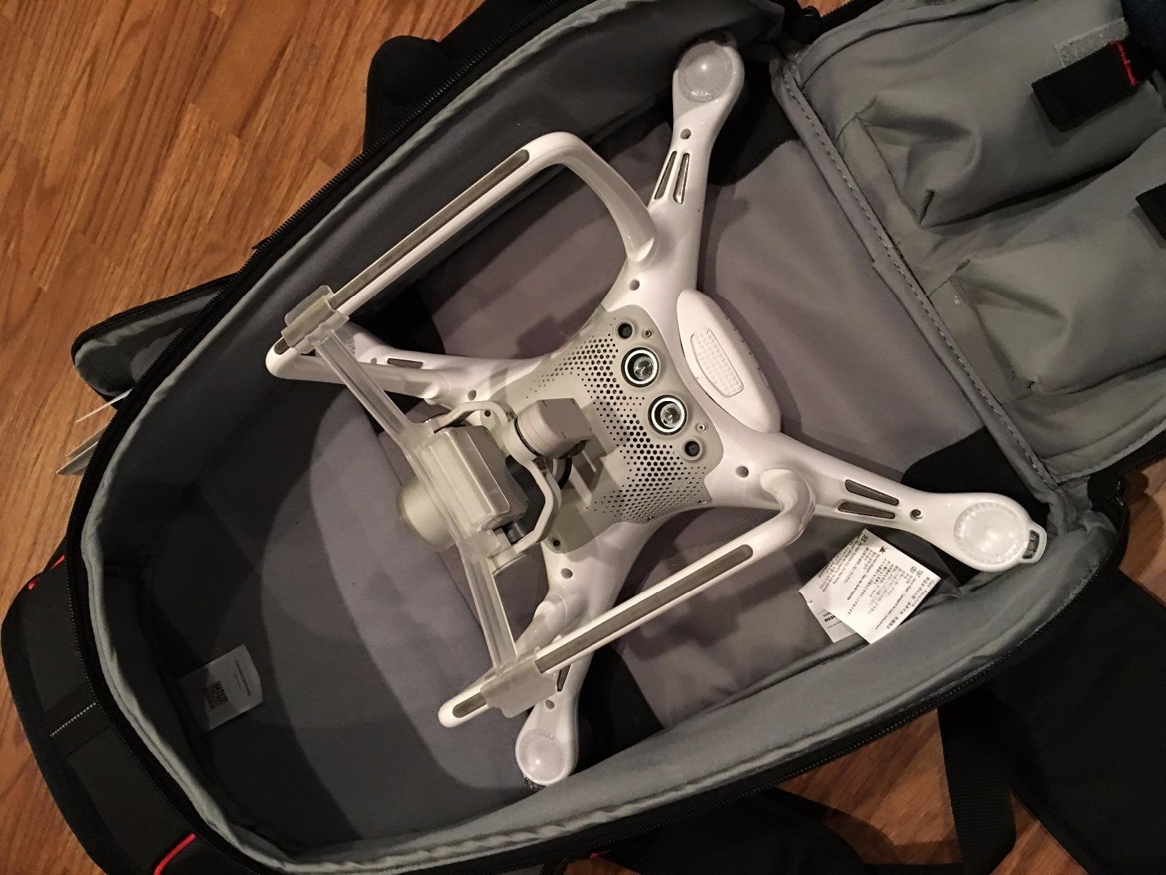 Manfrotto MB BP-D1 DJI Professional Video Equipment Cases Drone Backpack (Grey) - Customer Photo 2