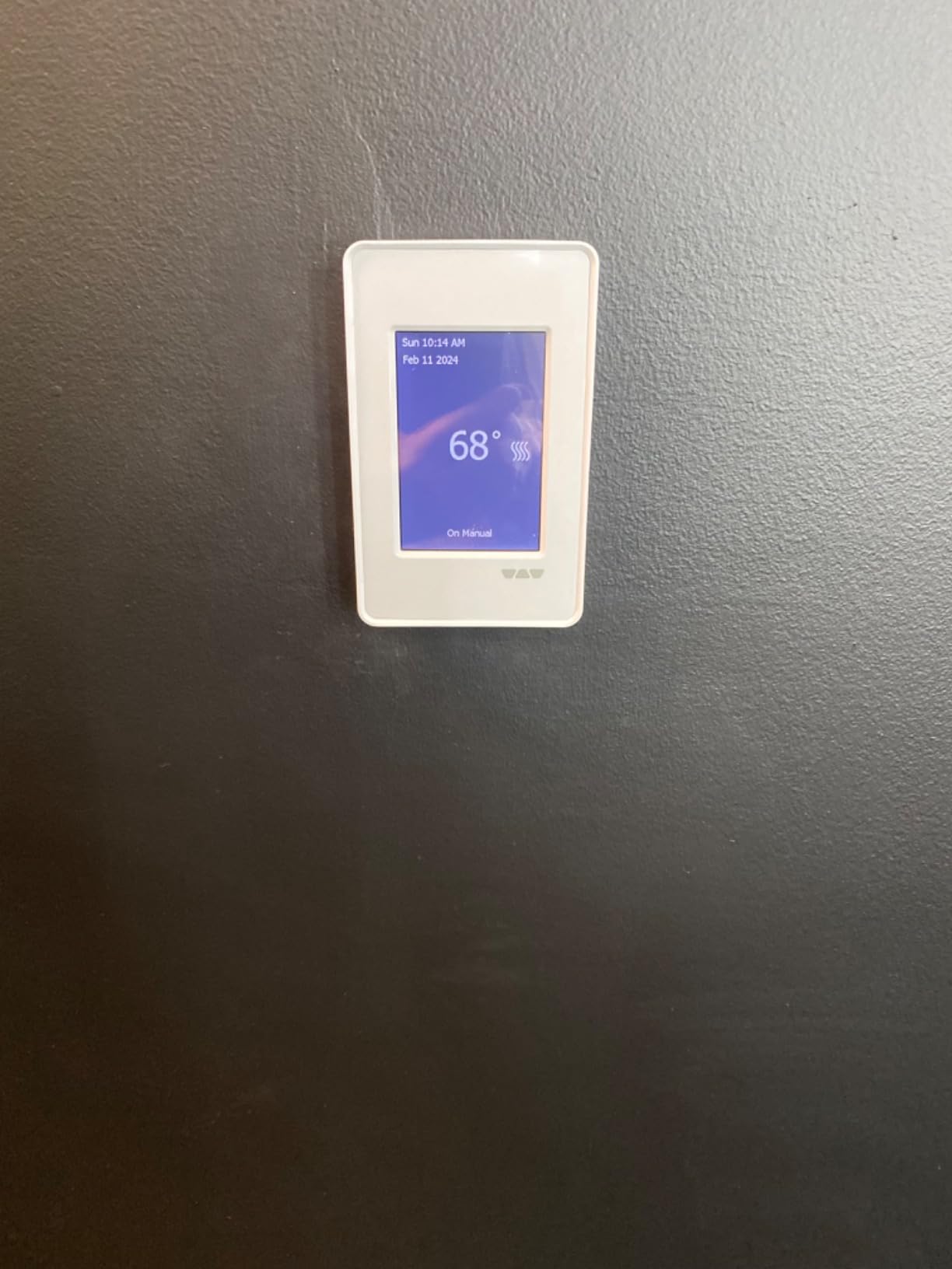 Schluter Ditra-Heat-E-RT Thermostat with Built-in Ground Fault Circuit Interrupter - Ideal for Home Floor Heating - Programmable Touchscreen, Energy Tracking, 3.5