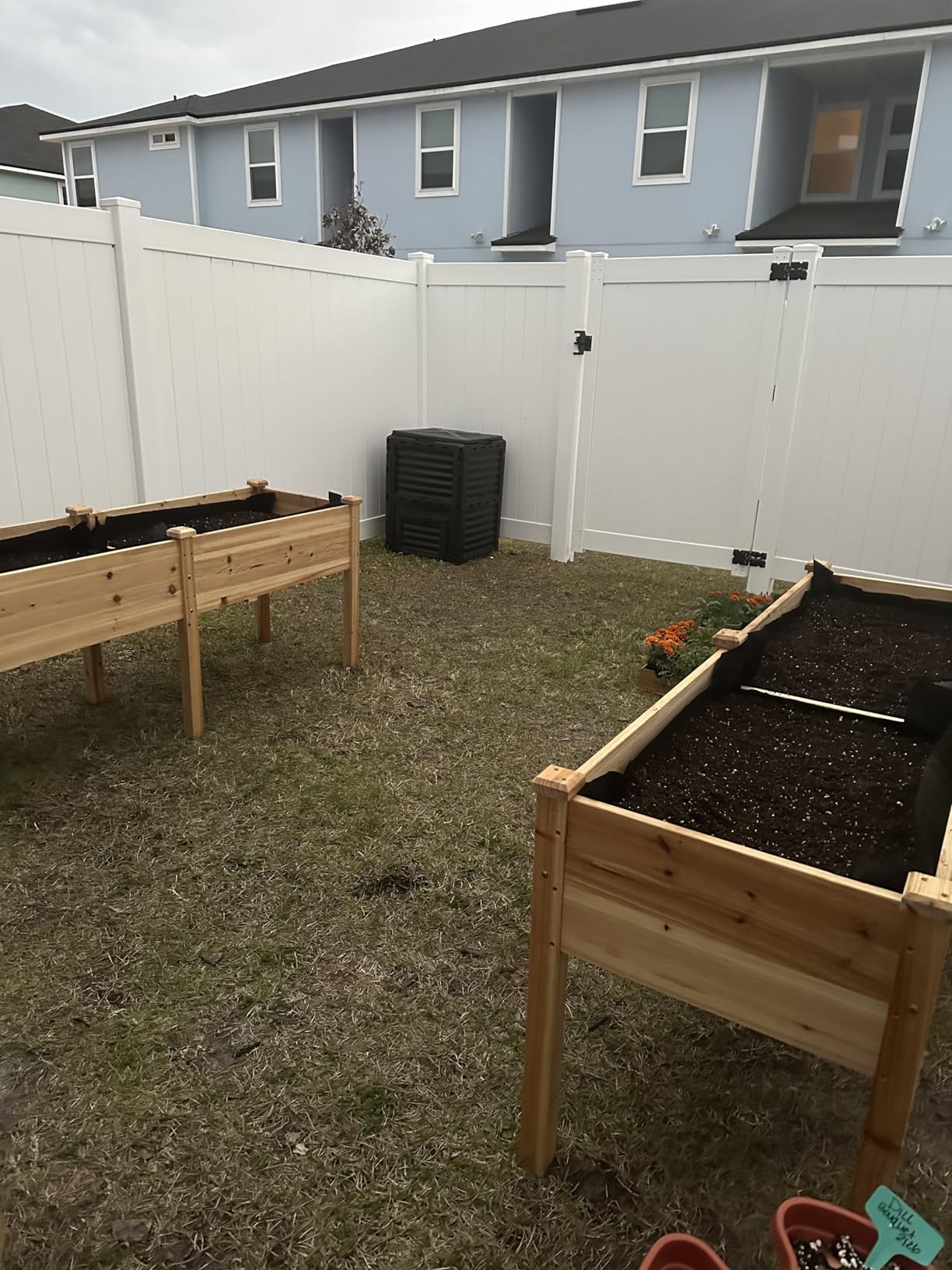 Best Choice Products 48 x 24 x 30 Inches Raised Garden Bed, Elevated Wood Planter Box Stand for Backyard, Patio, Balcony with Bed Liner, 200 Pound Capacity - Natural - Customer Photo 1