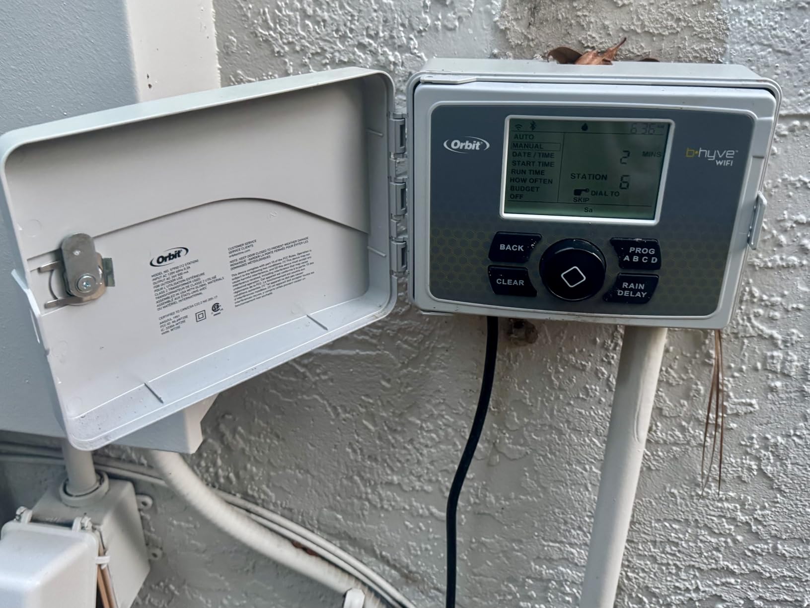 Orbit 57950 B-hyve 12-Zone Smart Indoor/Outdoor Sprinkler Controller - Customer Photo 2